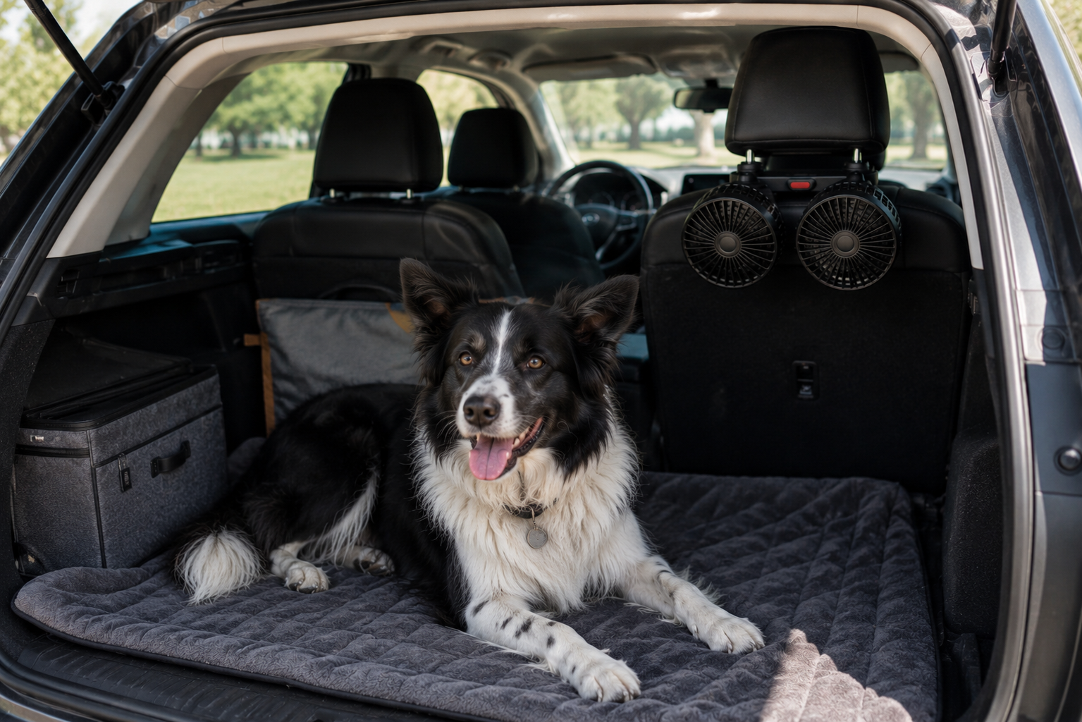 Ventilador de Coche para Mascotas