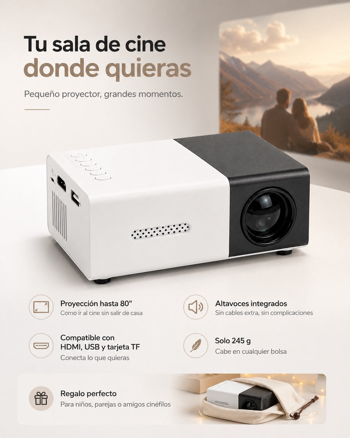 Proyector Portátil Nuvelo